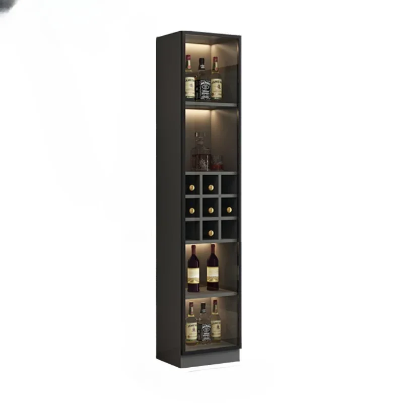 Винные шкафы для хранения ликера современные стеклянные простые Угловые винные