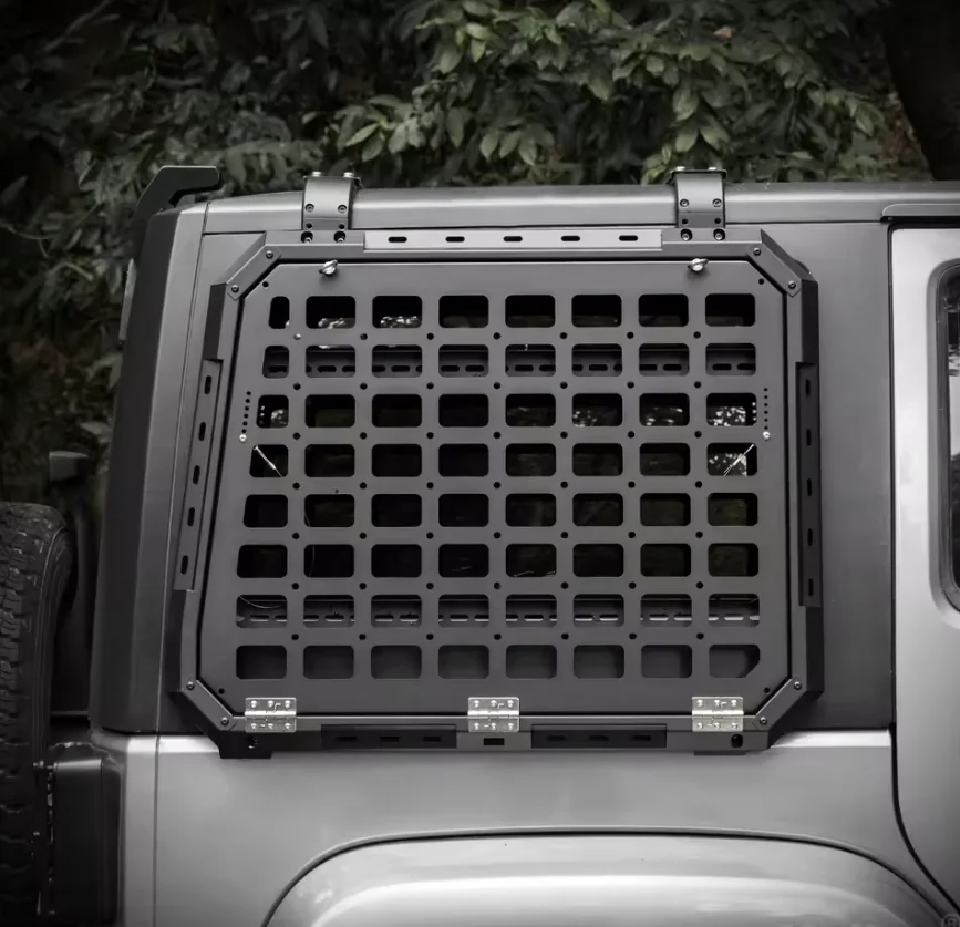 Фото Панель расширения бокового окна Maiker для Jeep Wrangler JK, аксессуары, комплекты многофункциональных панелей для Jeep №1