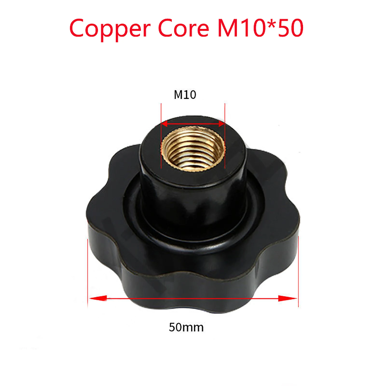 1 шт. M4 M5 M6 M8 M10 M12 M16 бамбуковые бакелитовые ручные затягивающие гайки ручка резьба