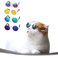fashion round glasses dog sunglasses glasses for cat french bulldog pets accessories grooming small breeds dogs pet items