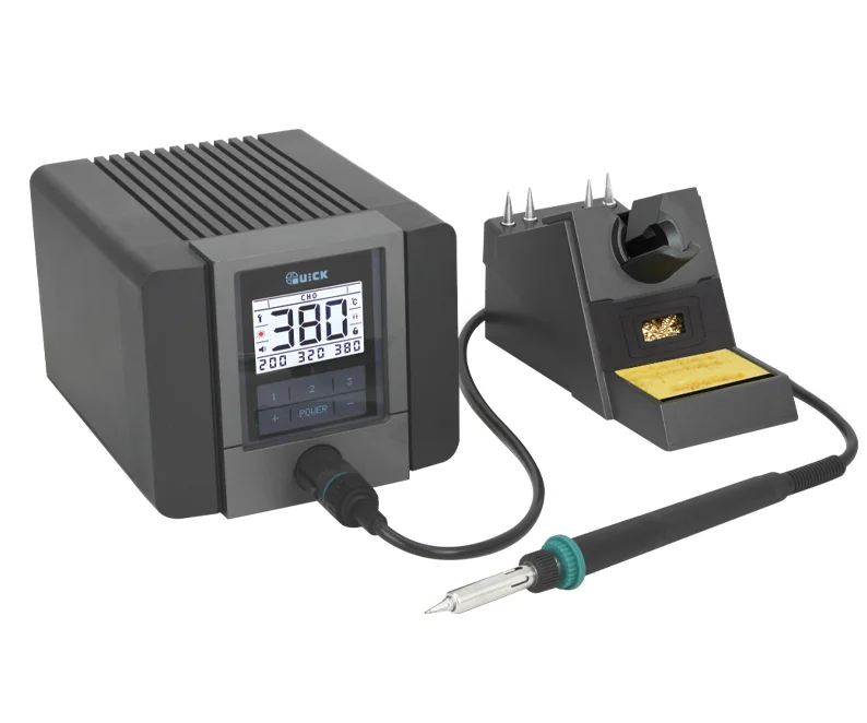 

Сварочная станция Quick TS2200 90 Вт с автоматической функцией сна, высокочастотная цифровая паяльная станция TS2200