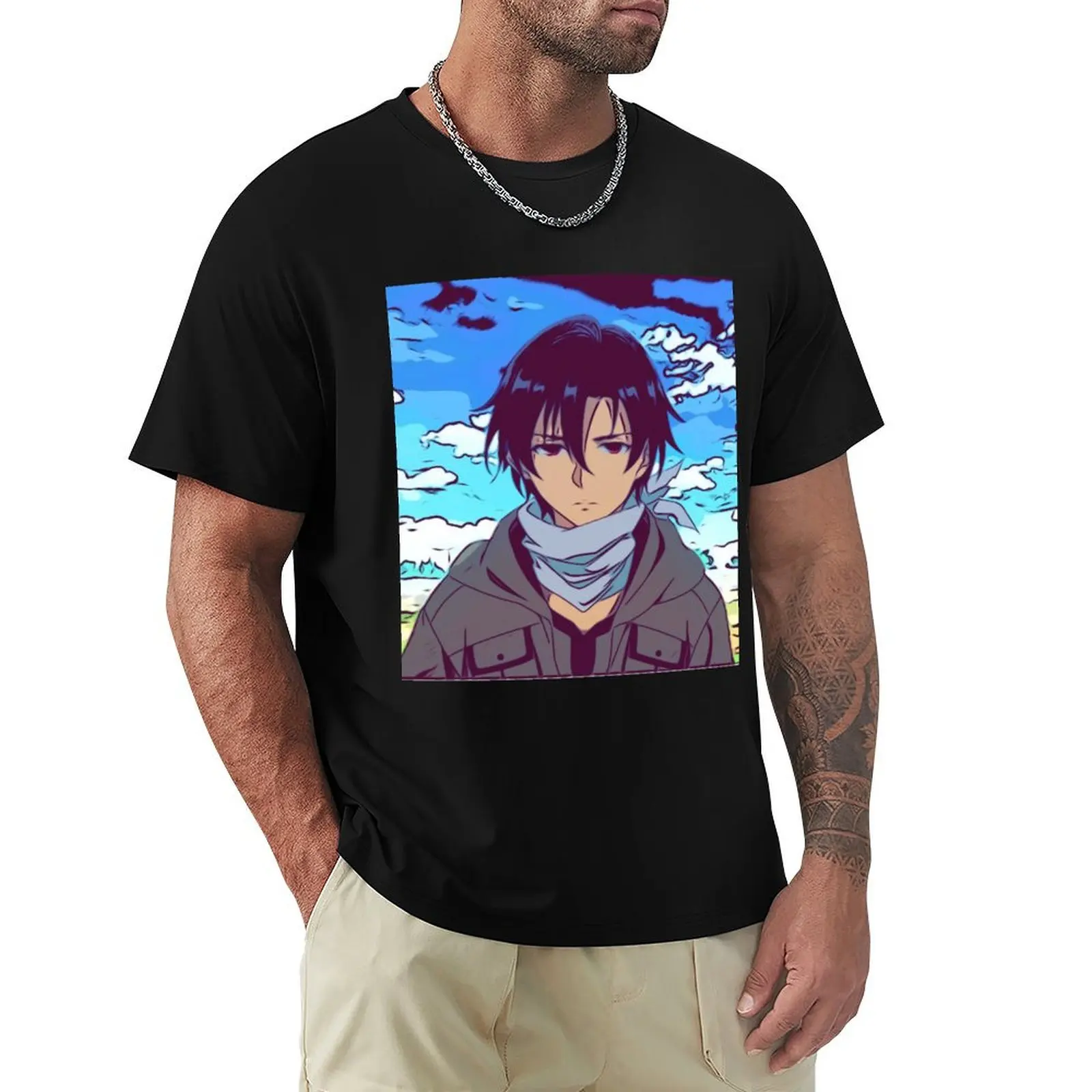 86: Eighty-Six - Shin (Sketch) футболка дизайнер дешевые вещи блузка незаменимая футболки для