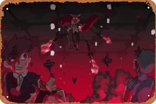 Technoblade Dream Smp Tommyinnit Tubbo Quackity Игровой постер Металлическая жестяная