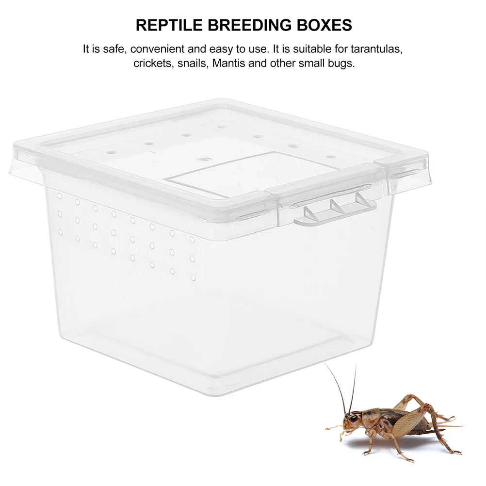 12 шт. чехол для кормления домашних животных контейнер восхождения рептилий