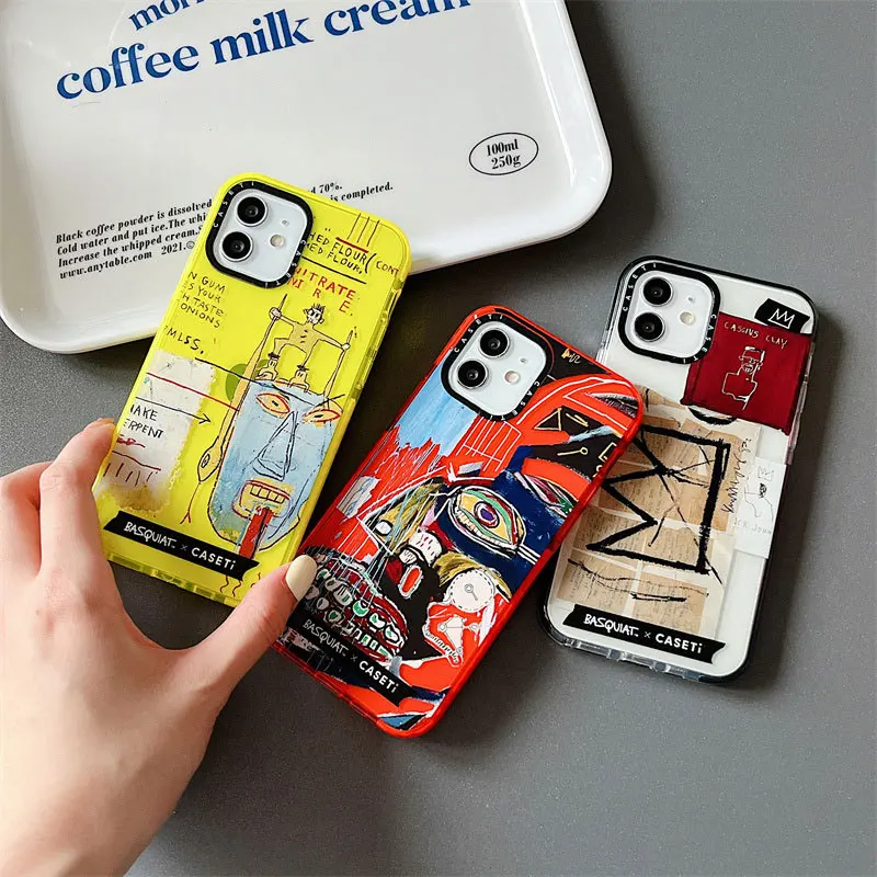 

Graffiti Transparent Phone Case Cover for IPhone 11 12 13 14 Pro Max Case for IPhone 14 Pro Max