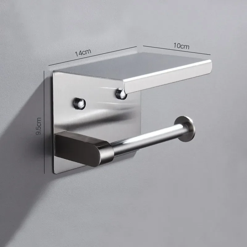 Современный серый туалетный рулон с встроенным отделением для ванной комнаты