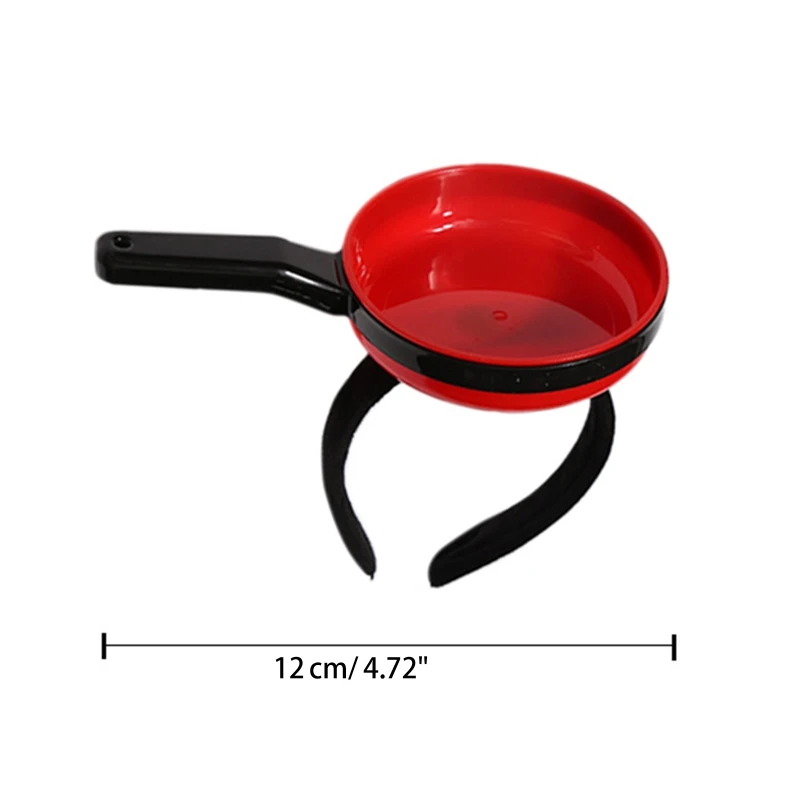 Pfanne Gebraten Ei Stirnband Party Begünstigt Neuheit Haar Hoop Neuheit Headwear Lustige Stirnbänder Für Party Kleid Bis DXAA – Detail 5