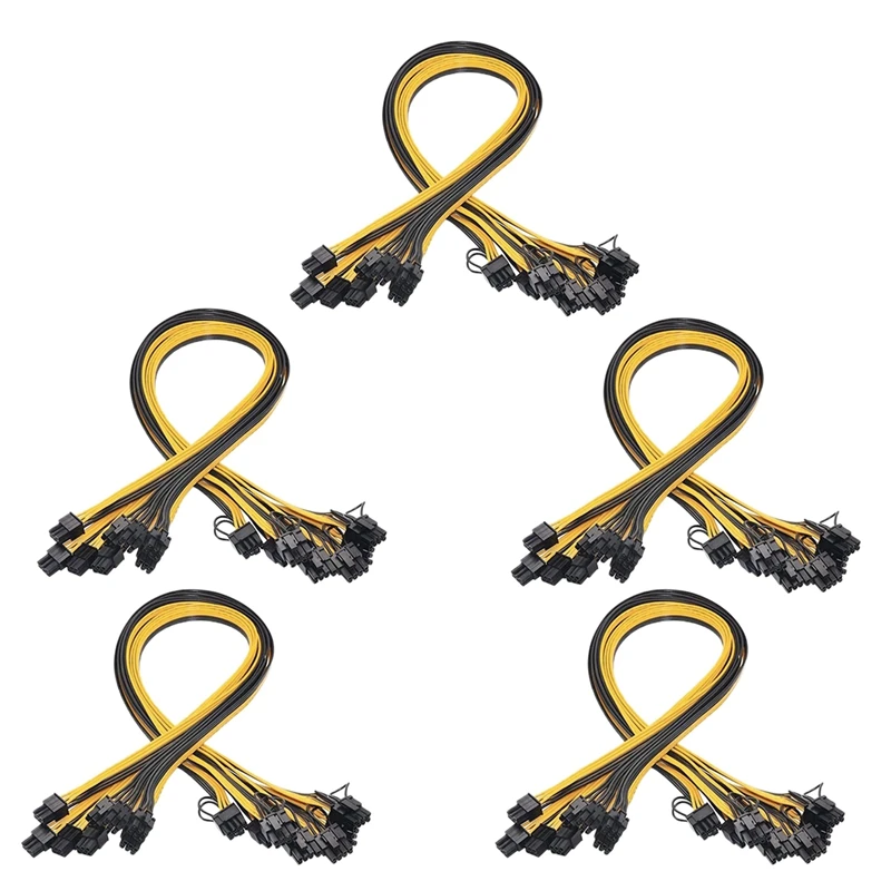 

Силовой кабель PCI-E к 8 контактам (6 + 2) PCI-E (штырь-штырь) 50 см для карт изображения, Серверная коммутационная плата для майнинга, 50 шт.