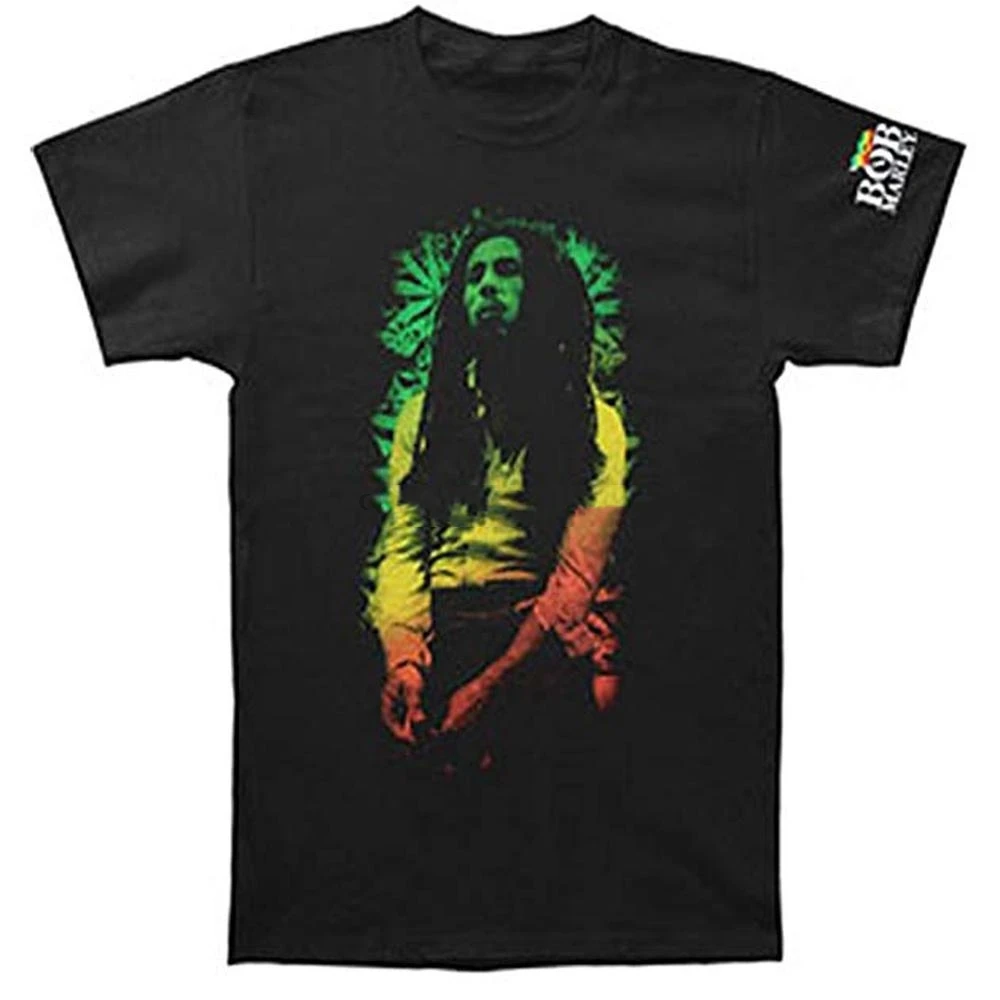 

Bob Marley Rasta Leaves T Shirt