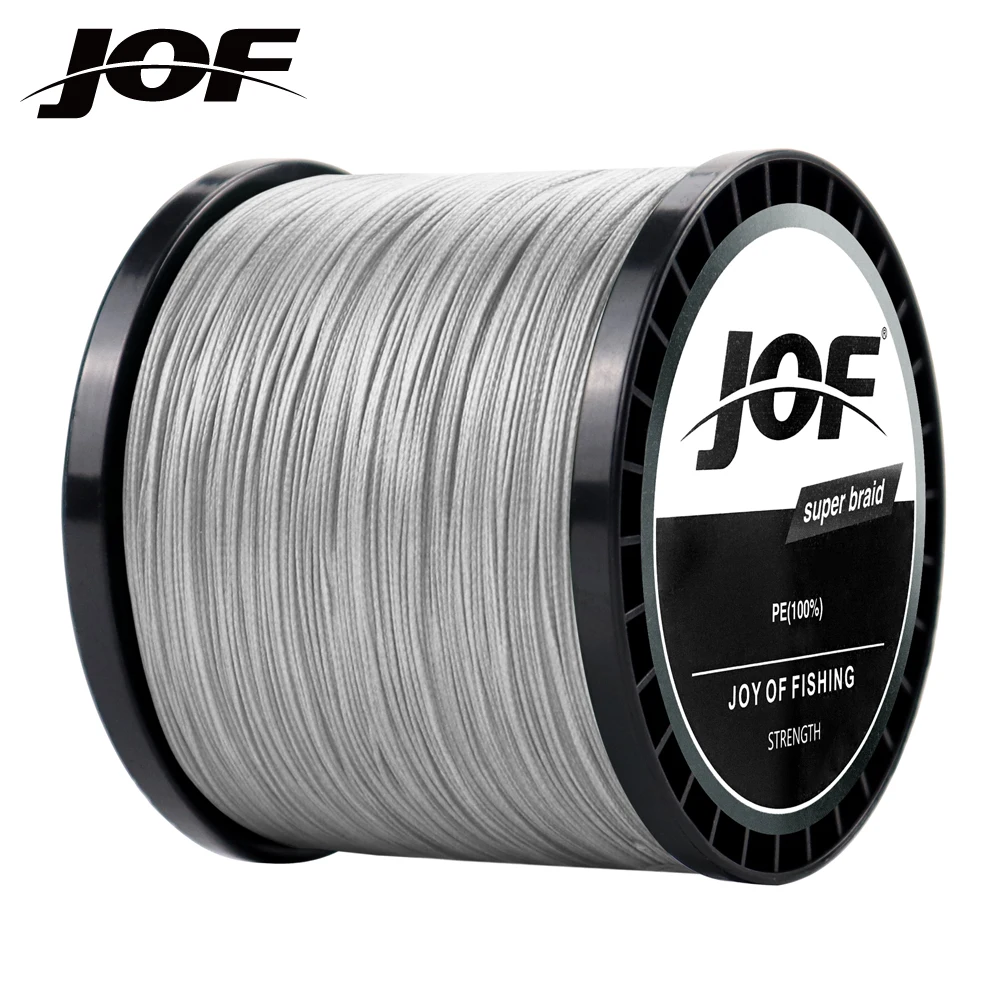JOF 300M 500M 1000M 8 Strands 22-88LB PE Braided Fishing Wire Multifilament Super Strong Fishing Line Japan Multicolor enlarge