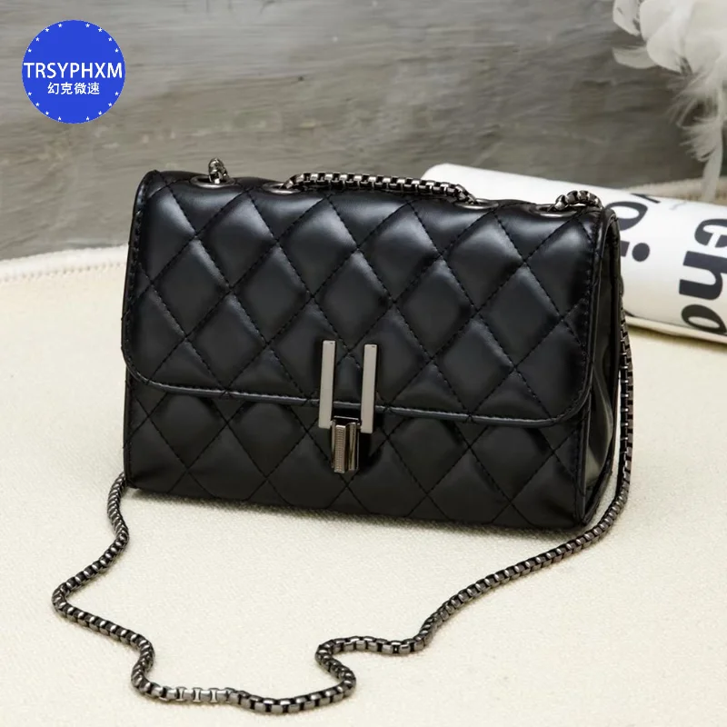 Новая сумка TRSYPHXM 2024 новая женская на цепочке универсальная модная через плечо
