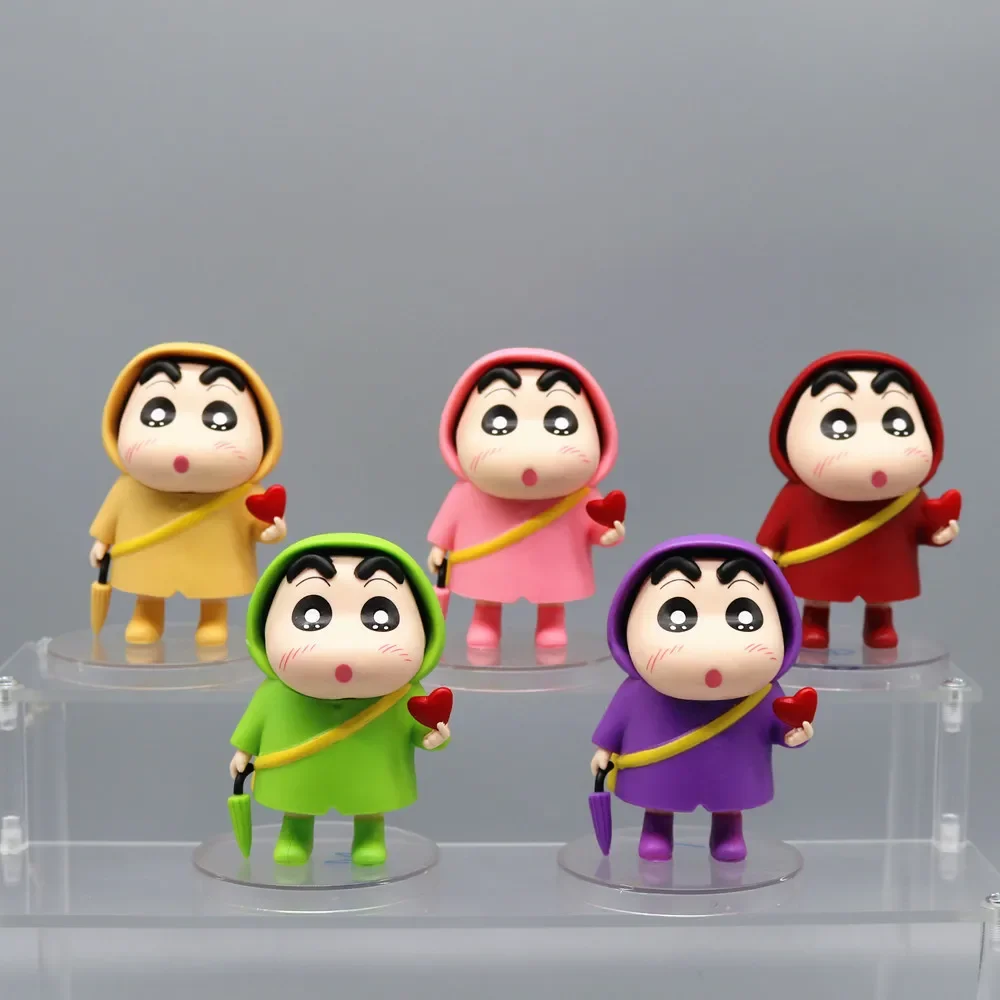 Мультяшный дождевик Crayon Shin-chan милые подарки вокруг прилива чтобы играть в