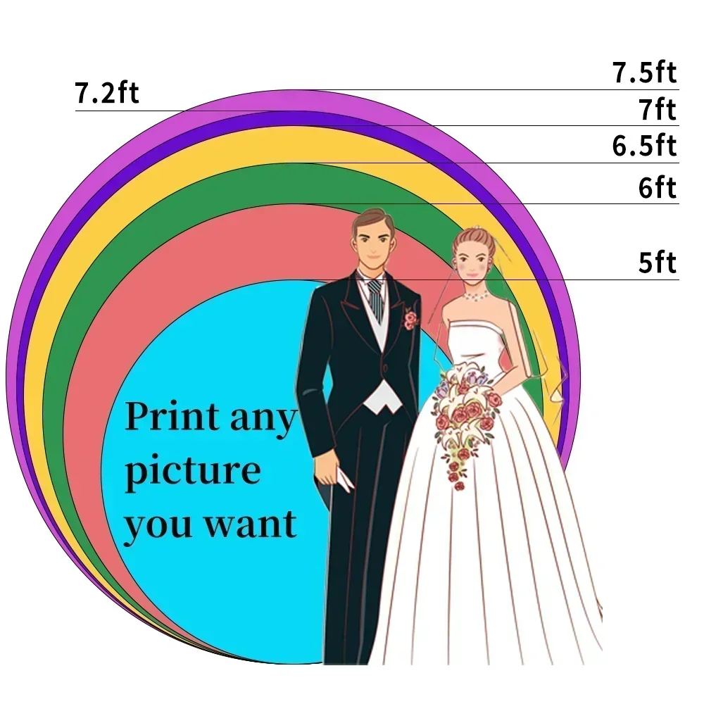 Принцесса Тиана с лягушкой круглый фон чехол для детского душа фотография день