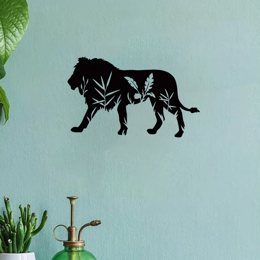 Металлический Знак Льва Настенный Декор 1 Шт. Художественная Металлическая
