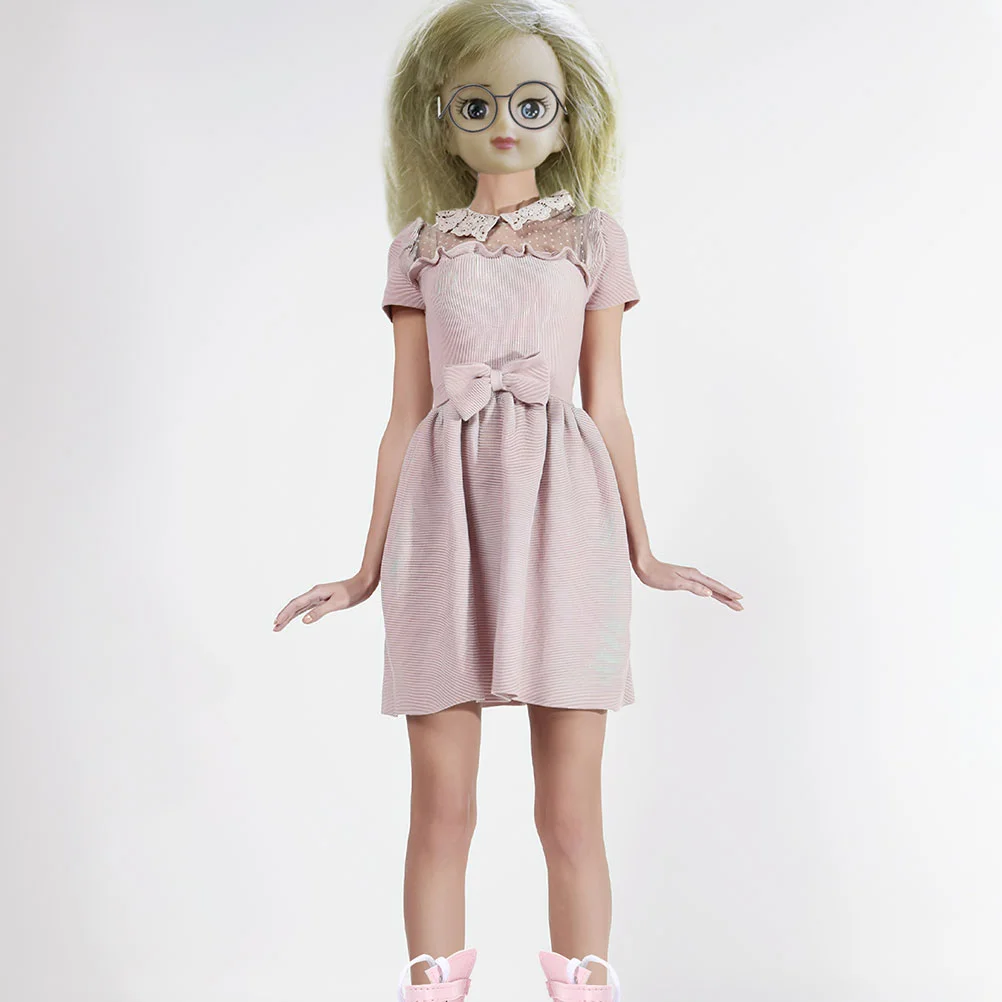 

20 Pcs Decorative Glasses Decors Mini Dolls Metal Eyeglasses Sun Iron Wire Sunglasses Miniature Props