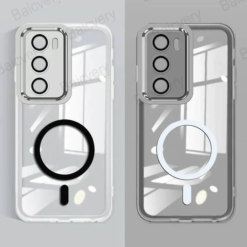 Мягкий силиконовый защитный объектив для камеры OPPO Reno12 Pro 5G ярких цветов с