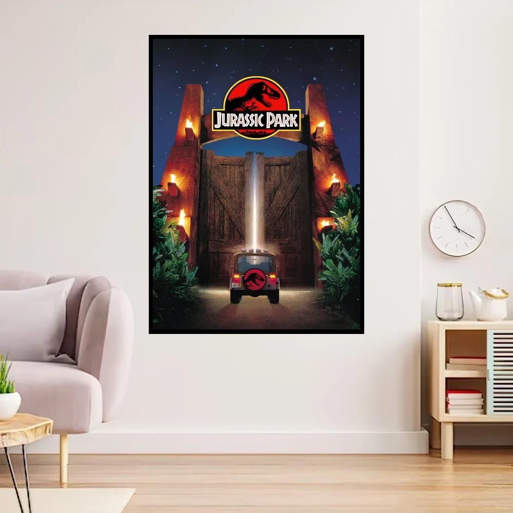 Постер в стиле фильма Парк Юрского периода Настенная картина с принтом для