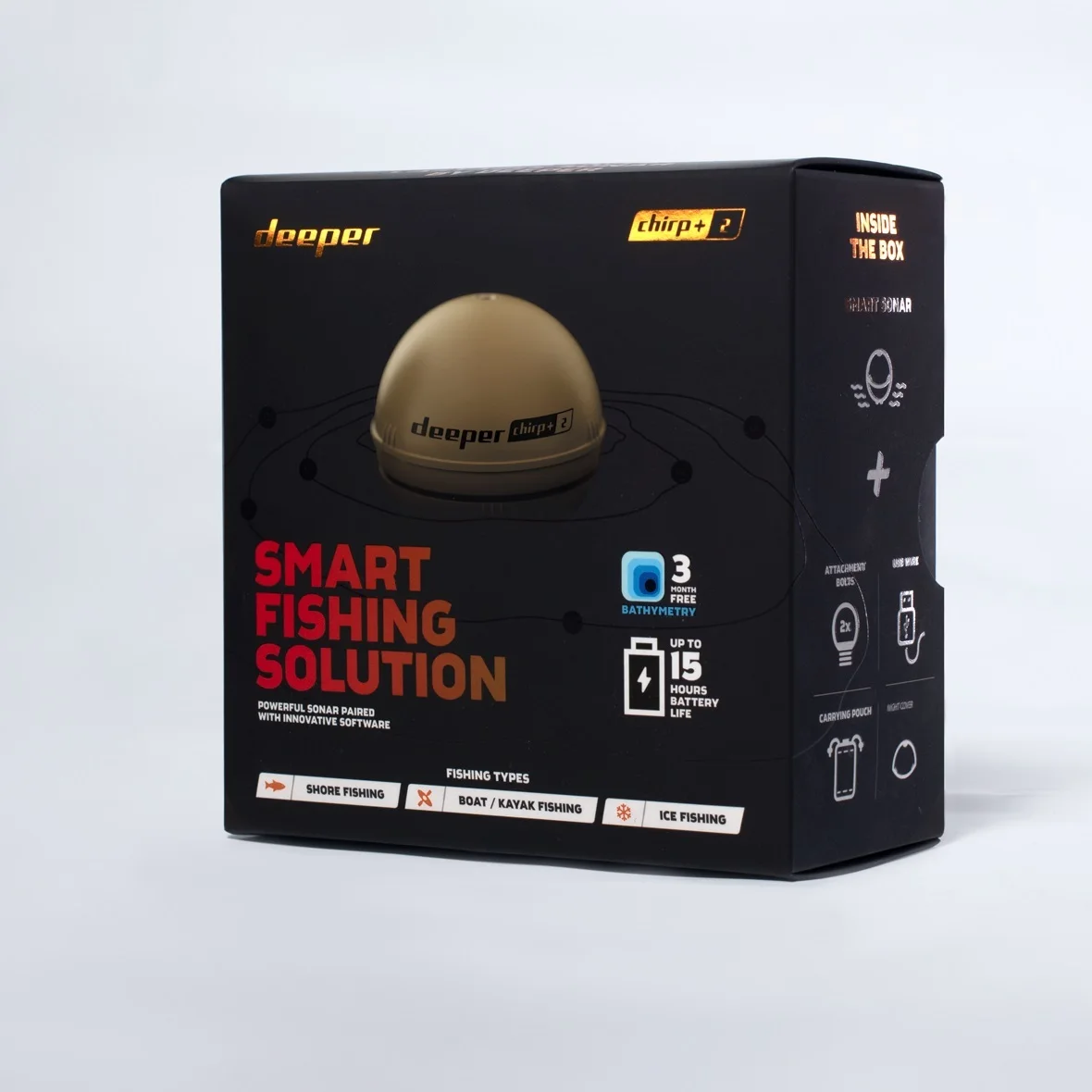 Беспроводной Эхолот Deeper Smart Sonar CHIRP+ 2.0 | Спорт и развлечения