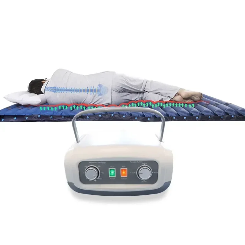 Медицинская кровать противопролежневый воздушный надувной матрас с блоком