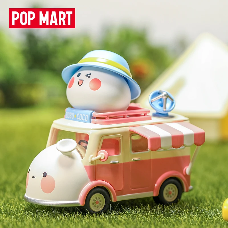 

PopMART BOBO COCO Go Camping Series Blind Box Toy Surprise Doll Caja Ciega Guess Bag Toys Model Kawaii Gift Mystery Box Figures