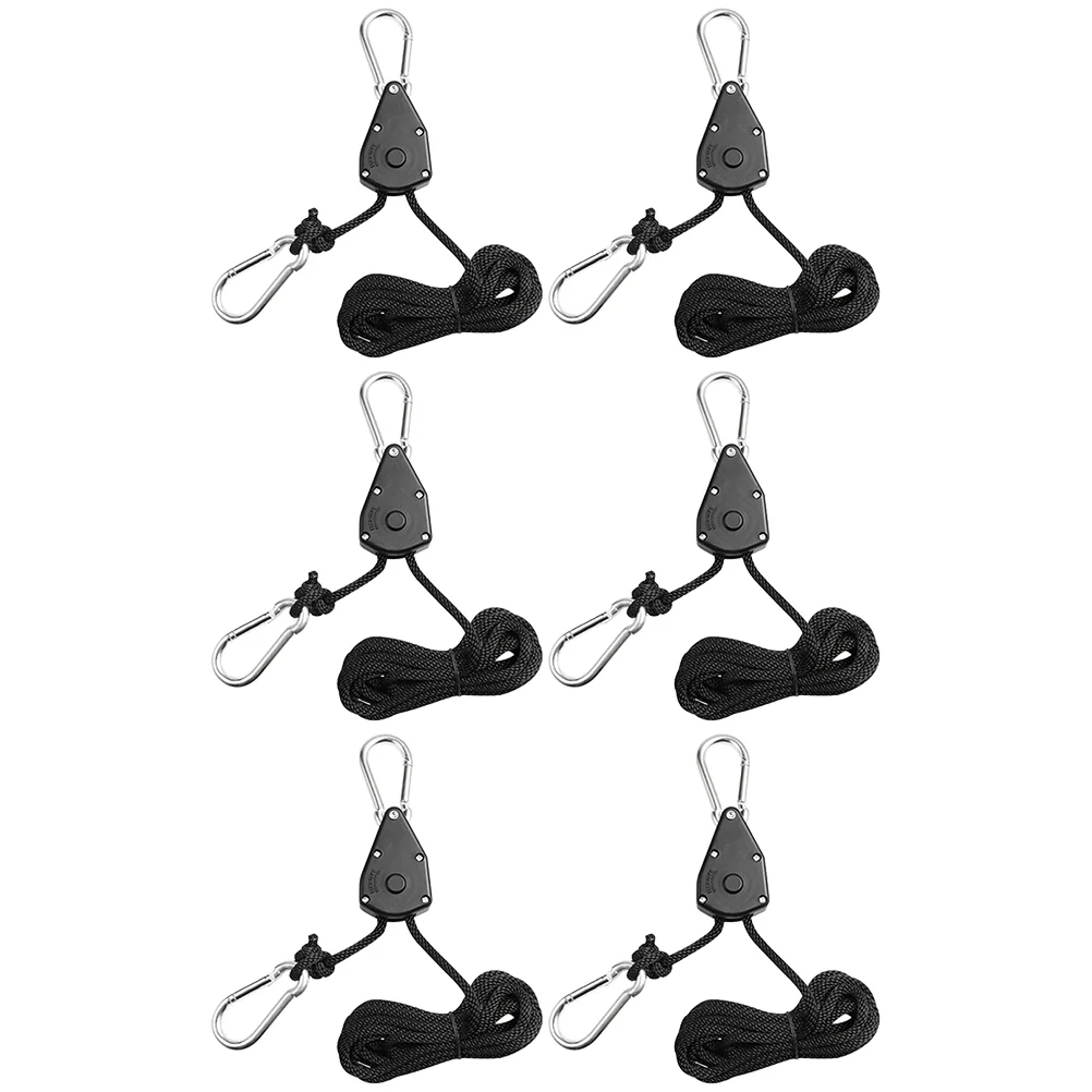 

Grow Light Ropes Rope Lamp Lifting Hangers Hanging Hook Hanger Adjustable Pulley Garden Accessories Fan Duty Heavy Fixed