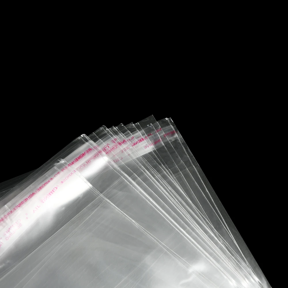 100 шт. самоклеящиеся пластиковые пакеты | Дом и сад