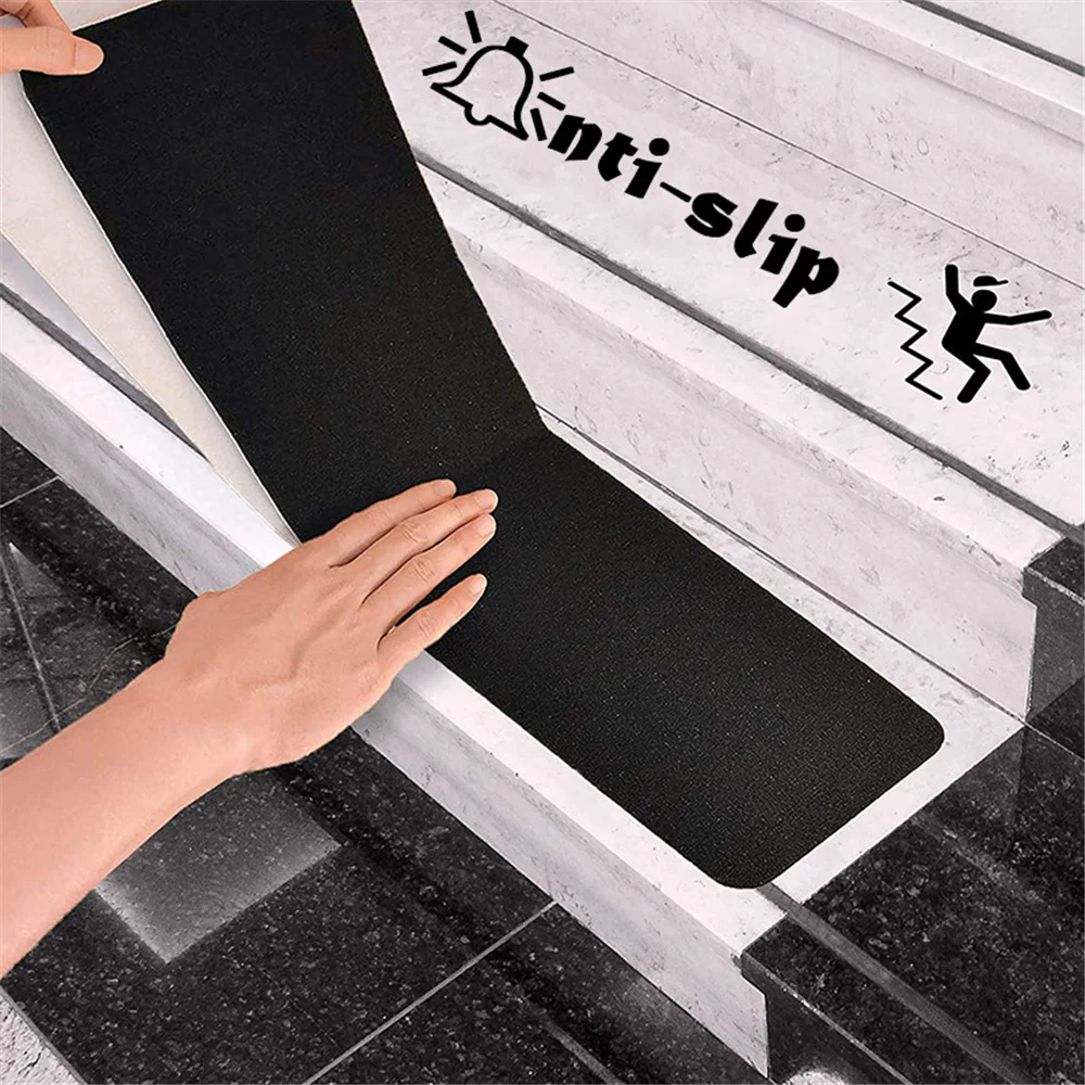 

Self Adhesive Molding Anti-slip Tape Bathroom Floor Stickers On Slip Traction Abrasive Adhesive PVC Stairs Safety Tread Step