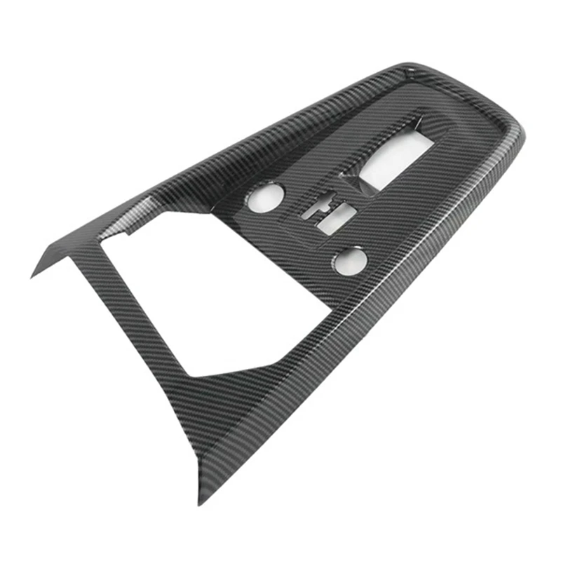 Задняя панель крышка рамы отделка Стайлинг автомобиля переключение передач