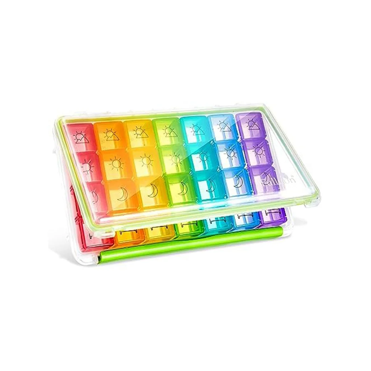 

Органайзер для таблеток на неделю, 4 раза в день, дорожный органайзер для таблеток на 7 дней, влагостойкий ежедневный органайзер для таблеток, для лекарств