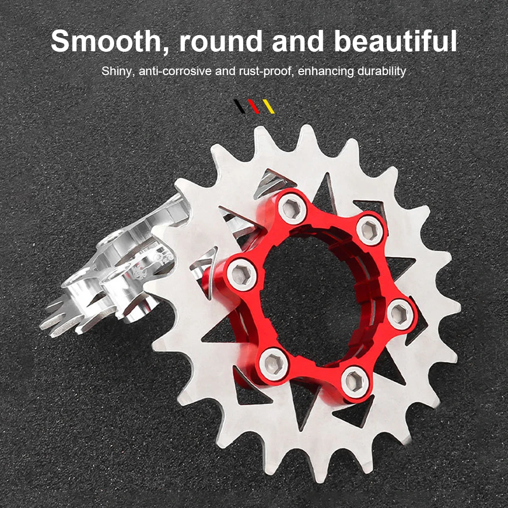 

Single Speed Conversion Kit for 7-10 Single Speed Cassette Chains Cog 13T 14T 15T 16T MTB Freewheel MTB Road Bike Sprocket