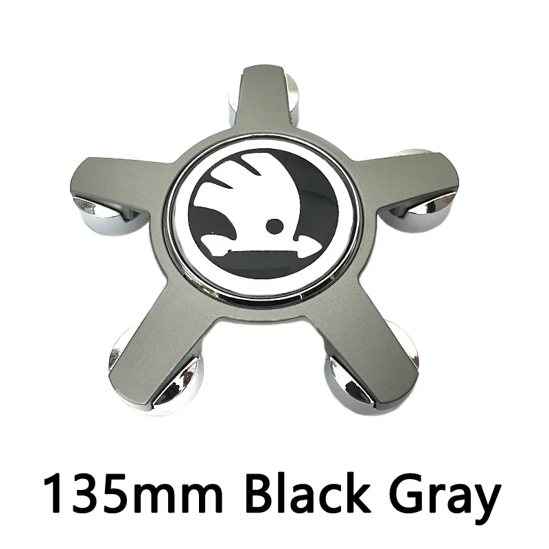 4 шт., 56 мм, 60 мм, 65 мм, 68 мм для Skoda, центральная крышка ступицы колеса автомобиля, колпачки для обода, логотип, значок, эмблема, автостайлинг, аксессуары