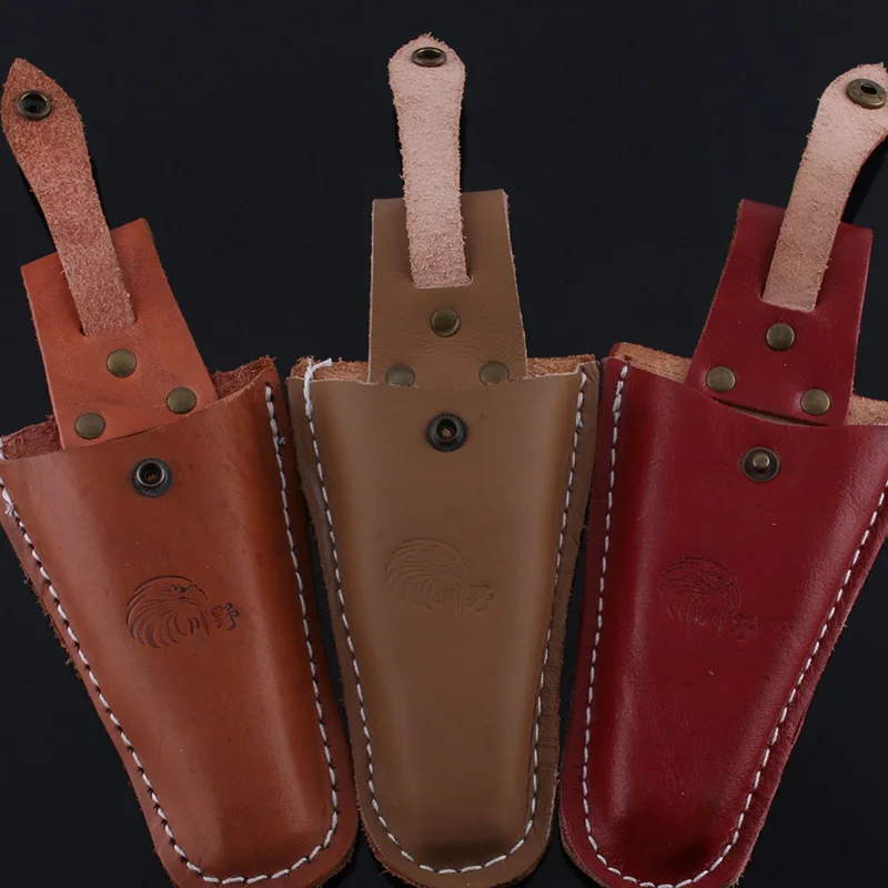 

Gardening Pruner Shears Sheath 20x9cm Leather Sheath Pouch Holder Garden Tool Bag Case For Pruning Plier Pruning Shear Pouch