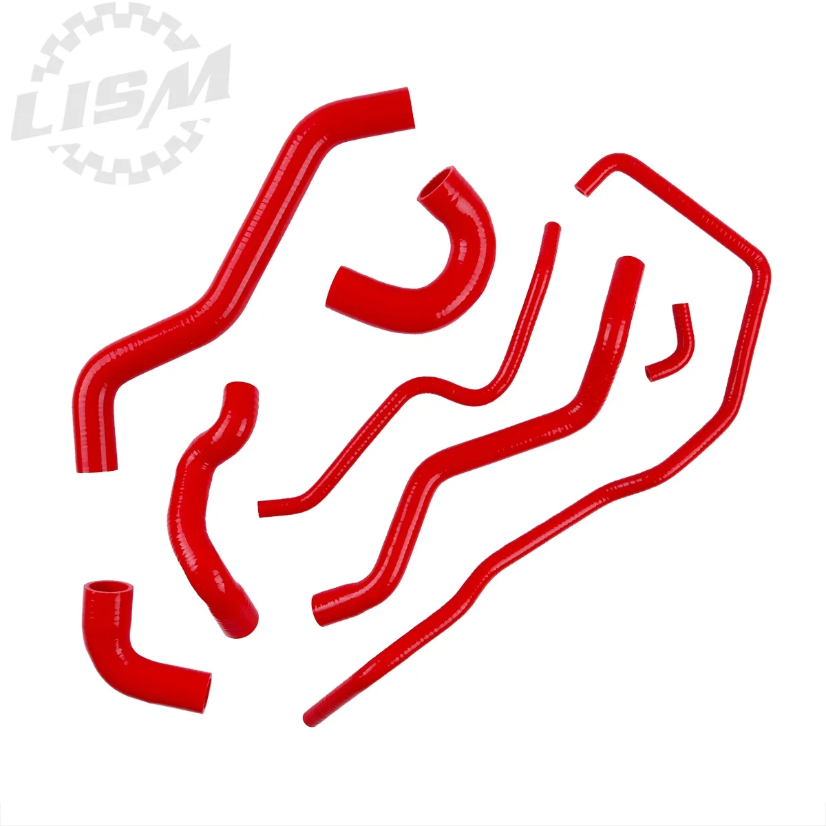 8 шт. 3 слоя силиконовый водяной радиатор комплект шлангов охлаждающей жидкости