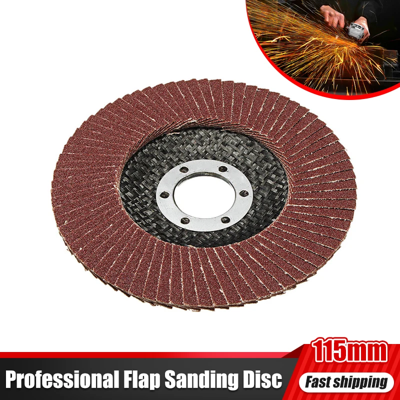 

Professional Flap Discs Diameter 115mm 4.5 Inch Sanding Discs Type 60 Grit Grinding Wheels Blades For Angle Grinder