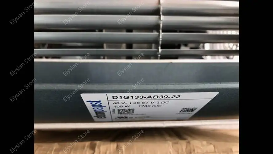 D1G133-AB39-22 рекламный оригинальный центробежный вентилятор с прямым наклоном