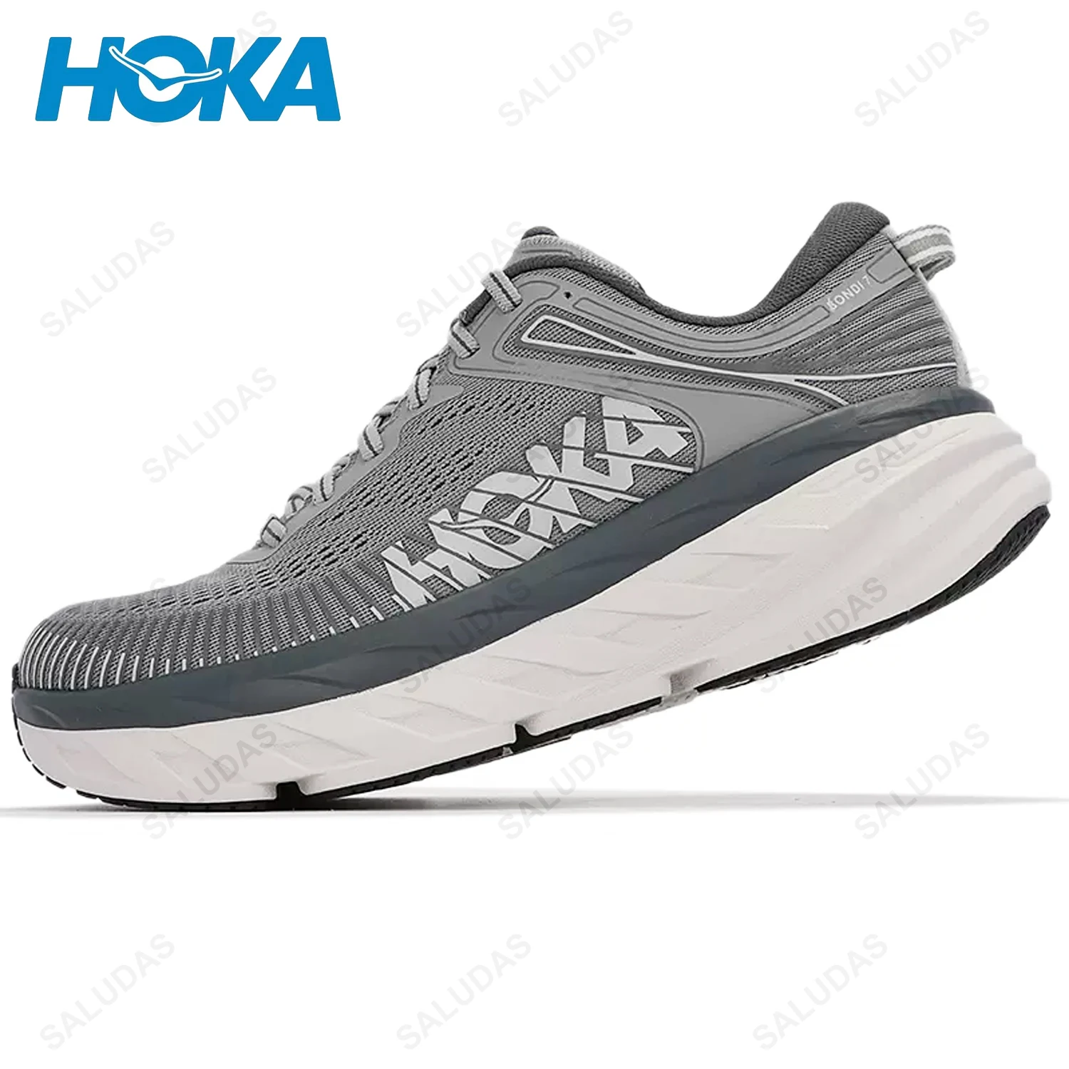 

HOKA Original Men Shoes Bondi 7 Trail Running Shoes Lightweight Comfortable Casual Fitness Sneakers Road Jogging Sneakers Male