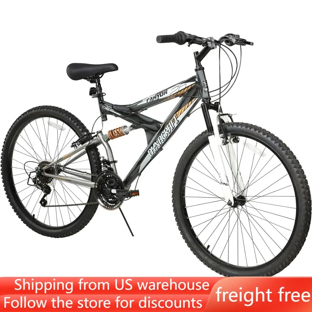 

Горный велосипед Silver Canyon для взрослых, для мужчин, размер колес 26 дюймов, спортивные развлечения, бесплатная доставка