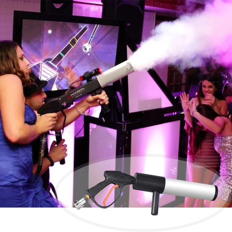 

metal confetti smoke cryo cannon gun color t shirt launcher stage hand jet led co2 effect dj equipment