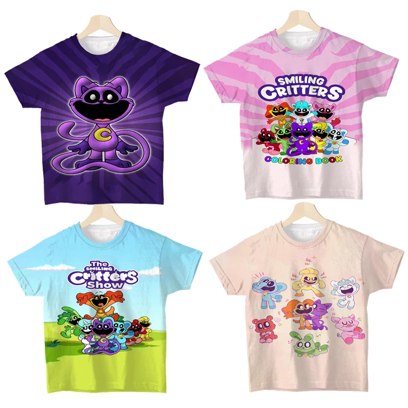 Летняя футболка с изображением улыбающегося тектора милая детская догдэй