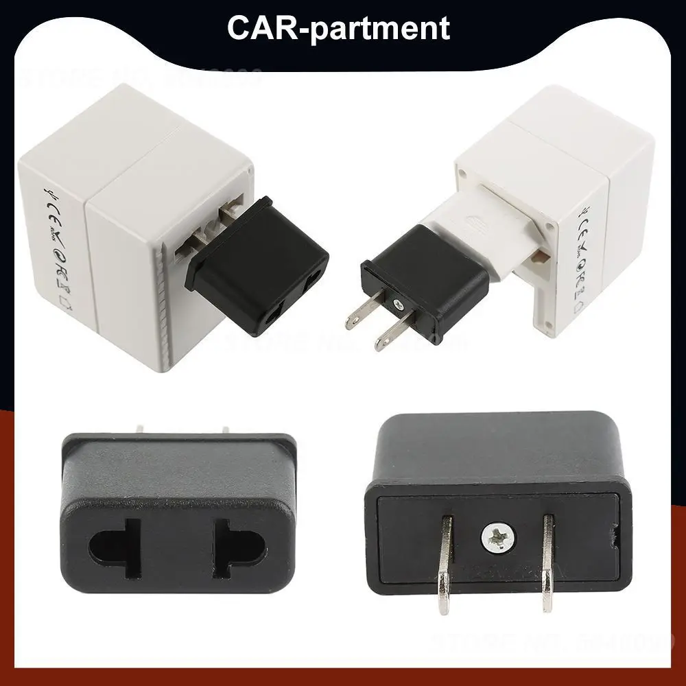 

1 шт. Американский переходник-конвертер для путешествий, американский переходник для розетки, универсальная дорожная электрическая розетка переменного тока