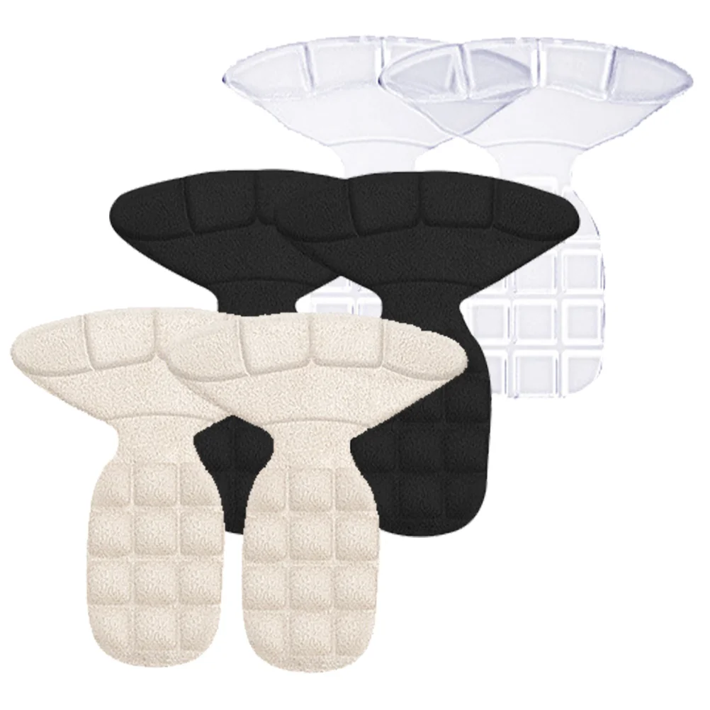 

3 Pairs Foot Rest Heel Inserts Women High Heels Pads Protection Insoles Cushion Gel Girl Shoe Adhesive Child Half