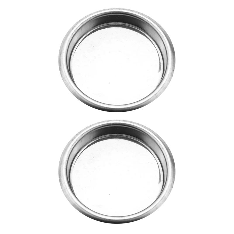 

4X 58Mm Coffee Machine Blank Filter/Stainless Steel Backwash Cleaning Blind Bowl Coffee Machine Accessories