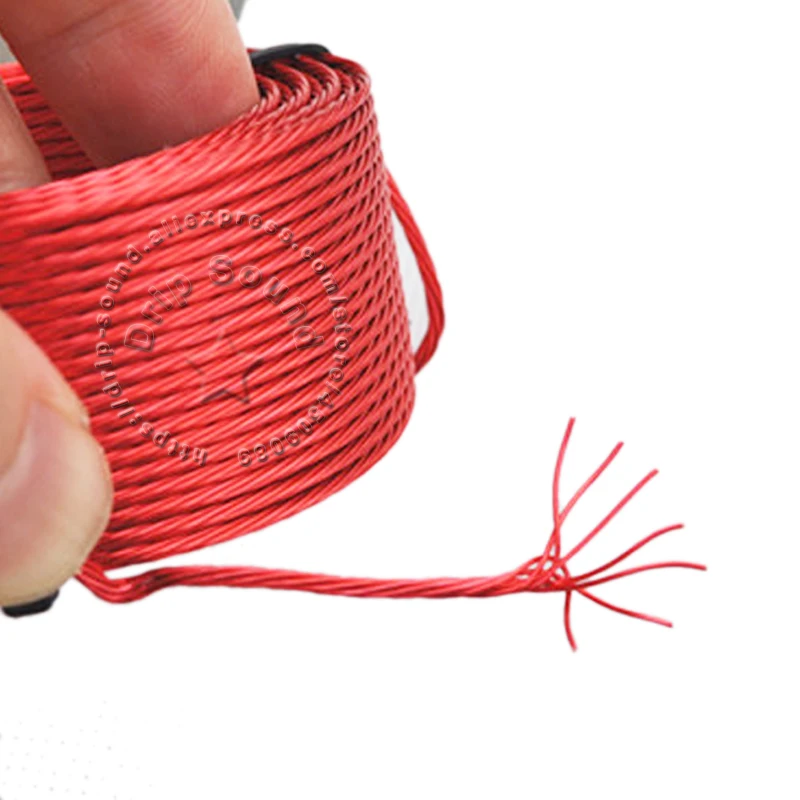 1 шт. многожильный медный индуктор-усилитель для динамиков 1.0mH-1.8mH 0.6mmx7 |