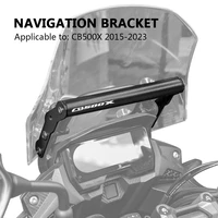 motorcycle gpssmart phone navigation gps plate bracket adapt holder black for honda cb 500x cb500x 2015 2023 2022 2021 2020