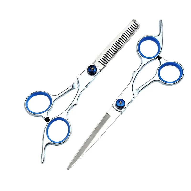 

1/2pcs Hair Scissors Hairdressing Scissors Thinning Barber Scissor Set High Quality Hair Cutting Scissors Barber Scissors