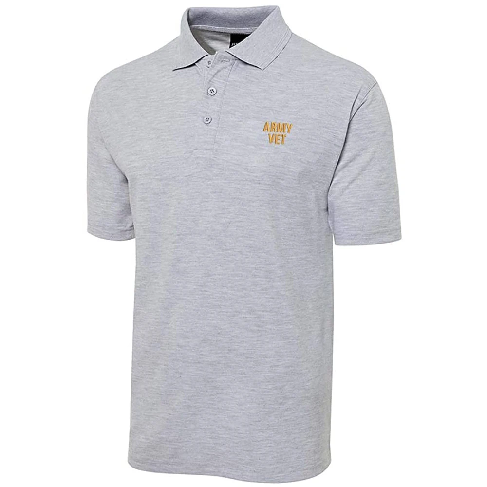 Embroidered military polo shirts Clearance