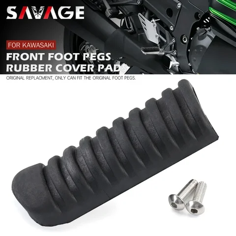 Резиновая накладка для ног для KAWASAKI Z900RS Z750 ZX9R NINJA 650 1000 VERSYS ZZR ZRX аксессуары для мотоциклов педальные накладки
