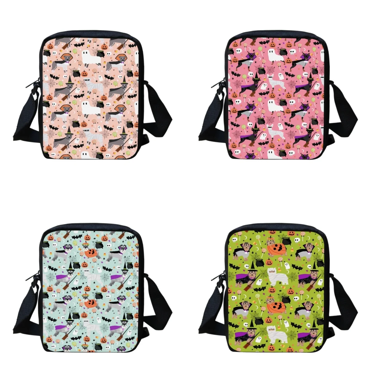 

Messenger Bags for Women Halloween Designing Small Ladies Handbags Casual Crossbody Bags for Female Totes Bolsos De Mujer