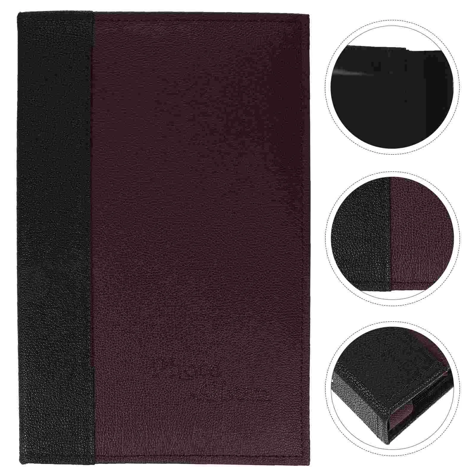 

Album Photo Book Pocketpu Ticket Retro Diy Vintage Collector Game Refills Postcard Sleeves Binders Pagesloading Picture Capacity