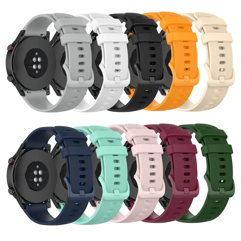 

Silicone Watchband For Huawei Watch GT3 PRO 46MM Strap 22MM Smart Bracelet Wriststrap Quick Release Belt Accessories